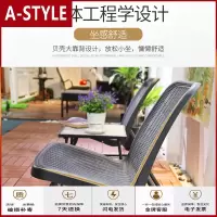 苏宁放心购户外庭院桌椅网红简约休闲酒店阳台小桌椅家用藤椅组合茶几三件套A-STYLE家具