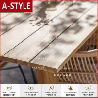 苏宁放心购户外餐椅休闲桌椅组合铁艺桌椅阳台休闲椅庭院藤椅三件套家用民宿A-STYLE家具