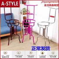 苏宁放心购洗脸盆架子欧式落地多功能家用毛巾架卫生间洗脸架铁艺老式脸盆架A-STYLE