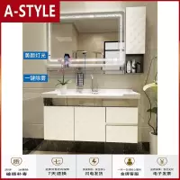 苏宁放心购不锈钢卫浴室柜组合70cm100洗手池洗脸80卫生间90厕所洗漱台盆304A-STYLE