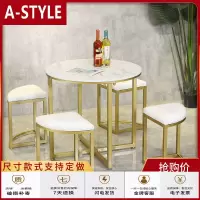 苏宁放心购北欧大理石餐桌椅组合家用伸缩餐桌小户型饭桌餐厅省空间轻奢桌子A-STYLE
