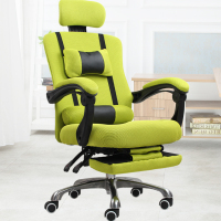 电脑椅特价办公椅搁脚升降可躺转椅网布老板椅子一手工厂