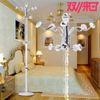 落地衣帽架卧室大衣架单杆欧式衣服架烤漆室内立式简约现代挂衣架