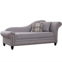 贵妃躺椅休闲美式单人太妃椅美人榻沙发床小户型布艺懒人塌