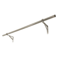 304阳台不锈钢晾衣杆晾衣架三角架侧装固定式外伸侧墙凉衣支架