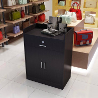 收银台柜台简约现代服装店收银台超市饭店接待台电脑台 小收银台