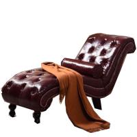 创意懒人沙发欧式古典贵妃椅沙发躺椅休闲单人沙发布艺床尾沙发