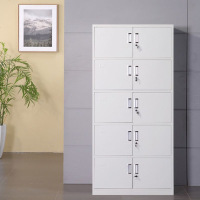 A4钢制文件柜档案柜办公室书柜铁柜带锁储物柜凭证柜资料整理柜子