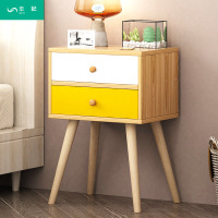 床头柜北欧简约现代简易床头收纳柜床边小柜子储物柜多功能经济型