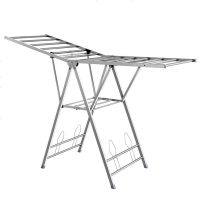 翼型晾衣架落地折叠室内家用凉衣架晒架阳台外婴儿晒被子架