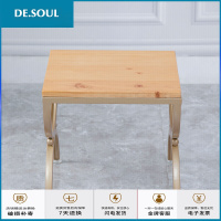 2018新款家具网红北欧梳妆椅家用美式换鞋凳入户卧室沙发极简轻奢皮质美甲椅子