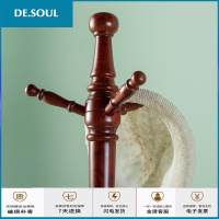 实木衣帽架卧室落地挂衣架欧式创意客厅水曲柳大衣架子