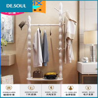 现代简约挂衣架 发财树落地衣架 衣帽架 实木可组装立式挂衣架实木衣帽架落地衣架立式