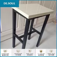 车间凳50 cm高60cm工厂流水线工作凳方凳快餐铁凳子培训凳学生凳