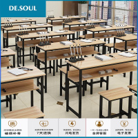 家具学生课桌椅家用辅导班培训桌子学校教室单双人桌椅组合简易会议桌