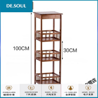 茶水桌功夫小茶几小茶柜茶叶架矮茶台竹实木简约客厅茶具置物架子