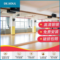 贴墙壁挂家用全身落地穿衣玻璃镜健身瑜伽练功房舞蹈室跳舞大镜子 可定制尺寸 其他 否