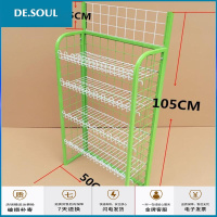 零食货架展示架面包小货架便利店饮料架子超市小食品展架零食架子