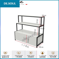 展示架台柜仓储货架台货架鞋店鞋架展示架展示台化妆品母婴置物架中岛层架