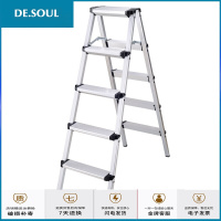 梯子家用便携折叠五步梯加厚铝合金室内人字梯家庭楼梯装修工程梯凳摄影安全梯家用梯