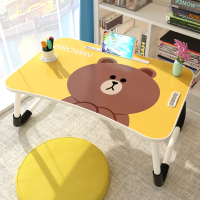 床上多功能小桌子卧室地毯上坐地学生电脑懒人折叠小型创意桌 ins