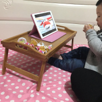 楠竹懒人桌床上用电脑桌折叠月子桌简易学生书桌用餐炕桌小托盘子