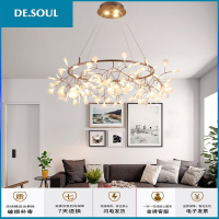 北欧灯具客厅吊灯简约现代风格卧室餐厅灯萤火虫灯创意个性别墅灯