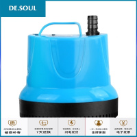 底吸潜水泵鱼缸水泵抽水泵小型静音循环泵底吸泵吸粪泵家用 防干烧静音底吸泵8w+送12/16牛筋管1米 一年