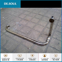 185x385淋浴房拉手玻璃浴室把手孔距185x360不锈钢拉手