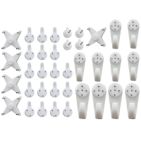 无痕钉粘钩免打孔强力墙钉大承重家用粘胶挂钩壁挂相框隐形墙钉子 套餐L