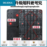 平板车推车货家用折叠手推车拉货重型拖车小推车小拉车便携搬运车 实惠面板全塑全静音90*60cm承重600斤