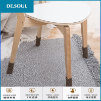 针织椅子脚套耐磨静音桌腿桌脚椅子腿保护套凳子脚套桌椅脚垫 白色花纹猫咪[16个装]