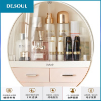 化妆品收纳盒桌面防尘网红面膜整理亚克力梳妆台口红护肤品置物架