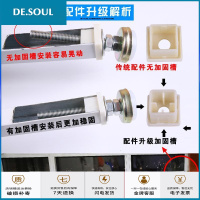 免打孔儿童飘窗阳台窗户防护栏安全杆隐形防盗网自装高层室内家用 高60厘米，宽度定制