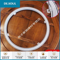 圆桌转盘底座 木质餐桌轴承木桌大理石玻璃转盘承重旋转轨道家用