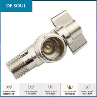 全铜加厚6分4分加长大铜球芯角阀燃气热水器壁挂炉专用三角阀