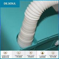 方形水桶拖布池盆塑料储水长方形拖把加厚折叠家用水缸瓷砖养鱼户 2105蓝色带轮和出水口+白色水管