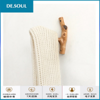 原木树钩家居树枝衣帽架衣架装饰挂钩饰品挂件粘钩木钩