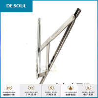 不锈钢滑撑塑钢平开窗铰链铝合金窗防风撑杆窗用支架加厚窗撑 14寸355MM长