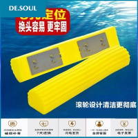 家用替换胶棉拖把头对折挤水吸水地拖免手洗海绵拖把海绵家居百货