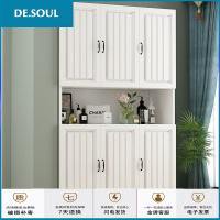 欧式阳台柜带衣柜储物柜收纳杂物柜鞋柜防晒组合柜子定做 200*70*50