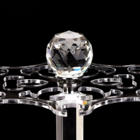 水晶红酒架葡萄酒杯架子欧式高脚杯架倒挂杯架摆件酒柜庄装饰摆件