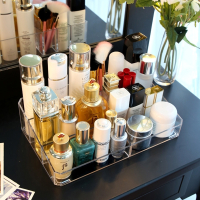 特大号桌面化妆品收纳盒亚克力网红口红刷子宿舍整理架宿舍神器女