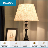 台灯卧室床头灯北欧美式客厅现代简约家用温馨创意遥控床头柜浪漫