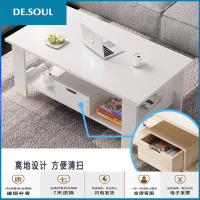 茶几桌茶几家用钢化玻璃小茶几桌家具现代简约欧式茶几客厅送工具弧威