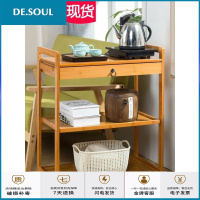 可移动沙发边角几小茶几茶水架客厅边柜储物柜带轮小茶桌边角桌子