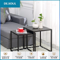 美式复古做旧铁艺实木茶几电话几沙发几咖啡桌几边几角几套几组合