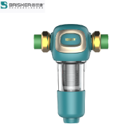 倍世康(Brisk)前置过滤器SQ350 2-4T/h通量 免拆洗型 全屋中央净水过滤器 延长涉水设备、卫浴寿命 无安装