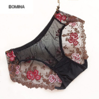 波迷娜（BOMINA)【放心购】桃花季 底裤女少女2021新款透气夏天白色夏季薄款女孩女裤学生韩版夏内裤 浅粉红 1.粉