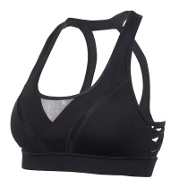 波迷娜(BOMINA)固定罩杯一体式奢华内衣女聚拢防震防下垂健身美背瑜伽收副乳文胸